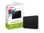 هارد اکسترنال توشیبا ظرفیت 1 ترابایت مدل Canvio Basics