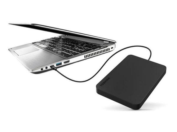 هارد اکسترنال توشیبا ظرفیت 1 ترابایت مدل Canvio Basics - Image 2
