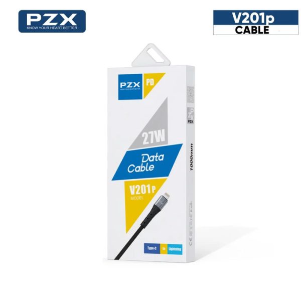 کابل شارژ PZX V201P کابل Type-C به Lightning - تصویر 2