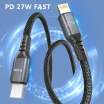 کابل شارژ PZX V200P کابل Type-C به Lightning - تصویر 4