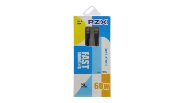 کابل شارژ PZX V206c دوسر TYPE-c - Image 2