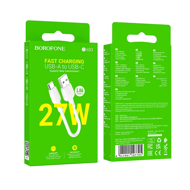 کابل شارژ  BX93 بروفون TYPE-C پاوربانکی - Image 7