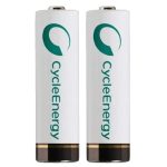 باتری قلمی دوتایی شارژی سونی Sony Cycle Energy AA 2500mAh