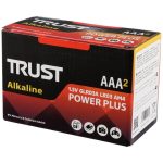 باتری دوتایی قلمی تراست Alkaline Power Plus LR6 - Image 3