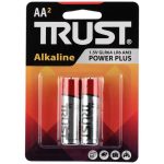 باتری دوتایی قلمی تراست Alkaline Power Plus LR6