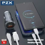 شارژر فندکی PZX C960s توان 45 وات - تصویر 3