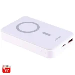 پاوربانک وایرلس مگنتی 22.5 وات 10000 الدینیو LDNIO Magnetic Wireless Power Bank PQ16
