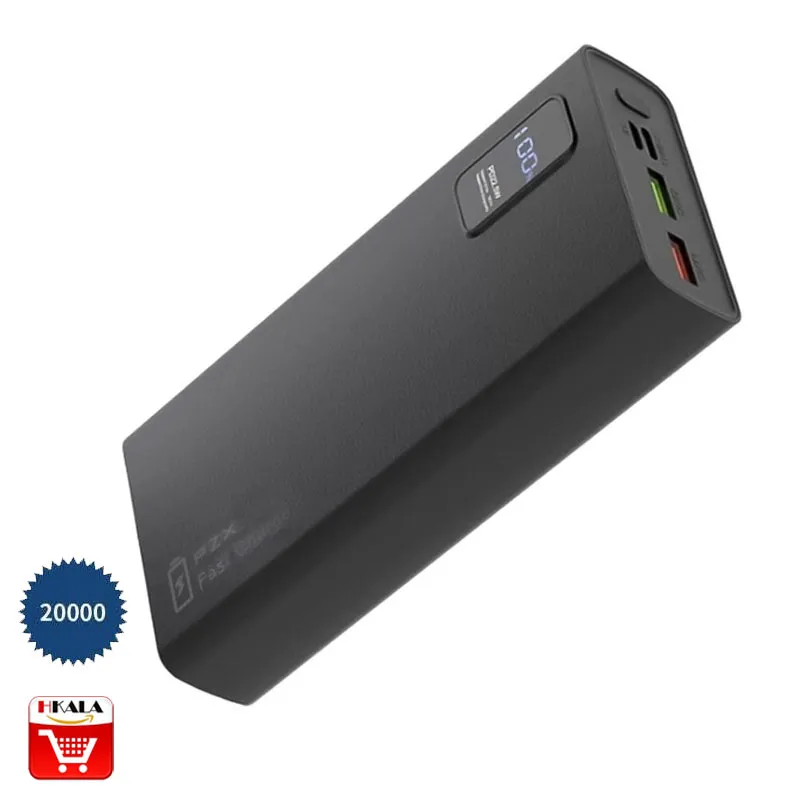 v83-1 پاوربانک PZX مدل V83 – ظرفیت 20000mAh با شارژ سریع ۲۲.۵ وات - Image 1