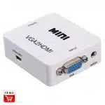 مبدل (تبدیل) HDMI به VGA برند MINI ROYAL - تصویر 2