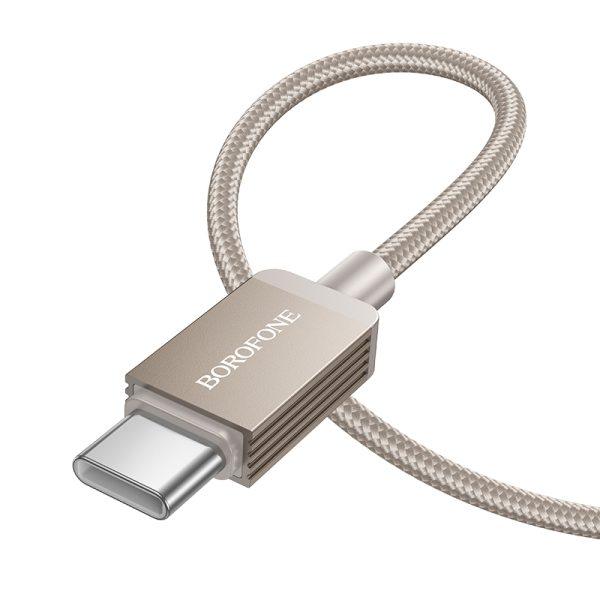 کابل شارژ بروفون مدلBX120تایپCبه لایتنینگ - Image 2