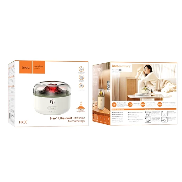 دستگاه بخور و پخش رایحه هوکو Hoco مدل HX30 | ظرفیت 160ml و قابلیت اسانس - Image 8