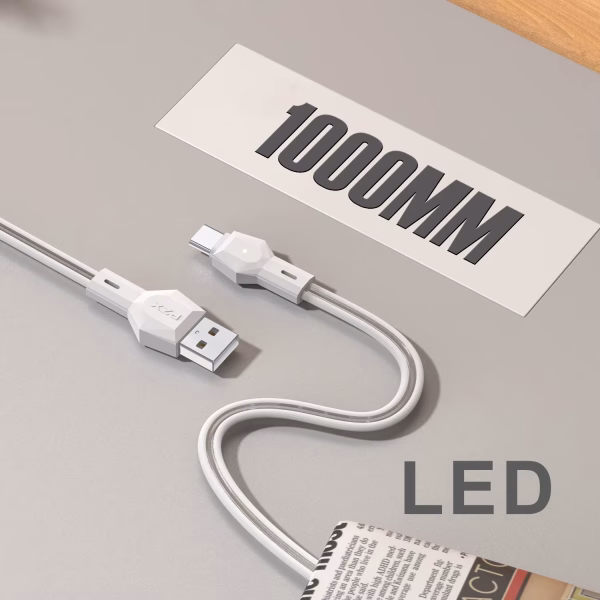 کابل شارژ PZXمدلv128(لایتنینگ) - Image 2