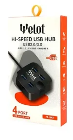 هاب 4 پورت USB3.0 WELOT W-H43 - Image 2